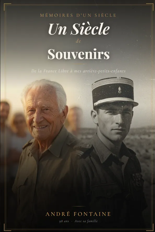 Exemple de couverture — Un Siècle de Souvenirs